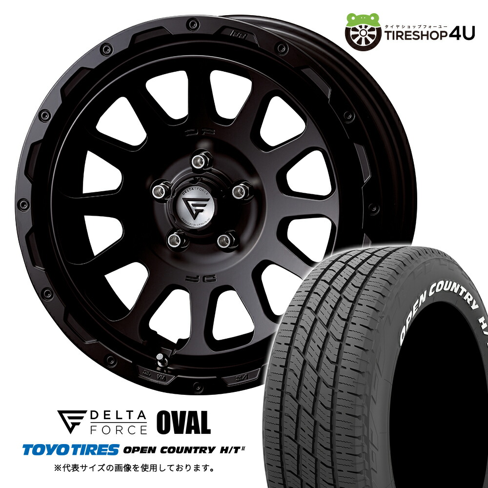 楽天市場】【取付対象】 DELTA FORCE OVAL FF 18×8.0J 5/114.3 +38 SBK