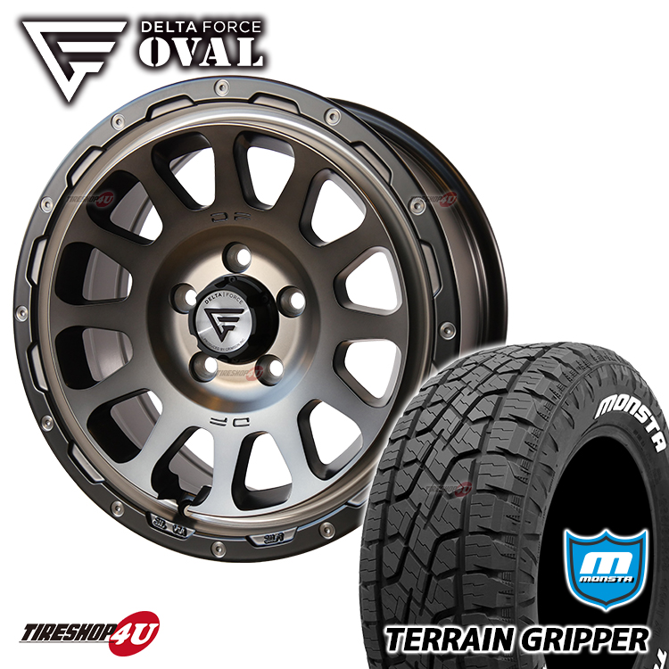 楽天市場】【取付対象】 16インチ DELTA FORCE OVAL 16x7J 5/114.3 +42