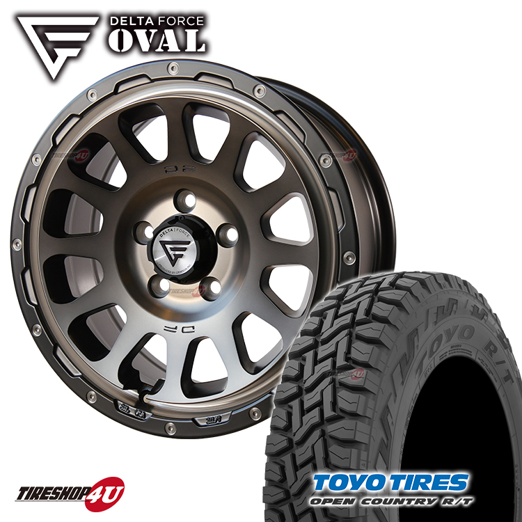 楽天市場】デリカD5 7.0J DELTA FORCE OVAL 16x7J 5/114.3 +35 マット