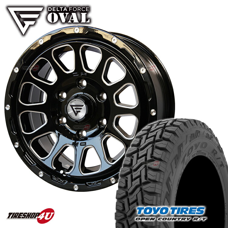 定番の冬ギフト 4本セット DELTA FORCE OVAL オーバル 16X5.5J 5 139.7