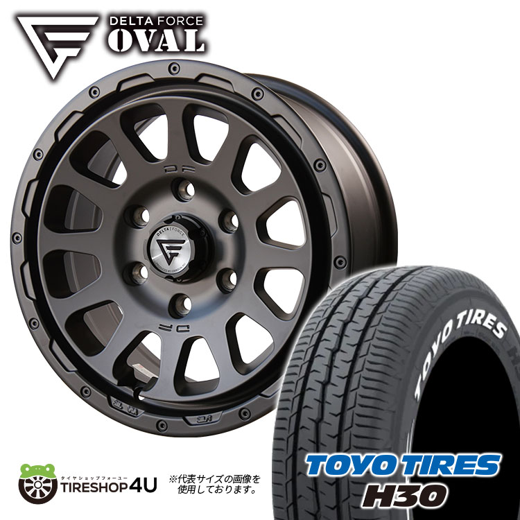 【楽天市場】【取付対象】 DELTA FORCE OVAL 16x7J 6/139.7 +38