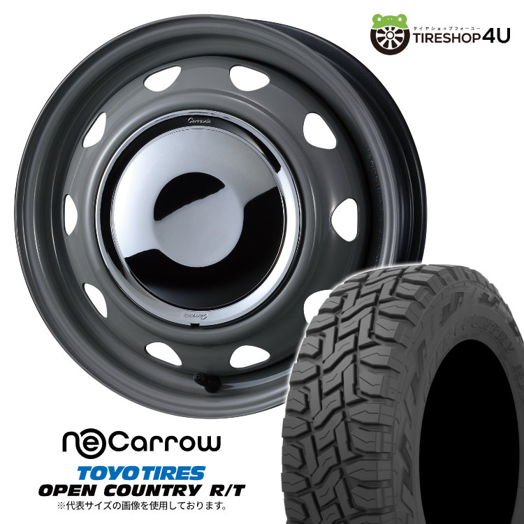 【取付対象】 WEDS NeoCarrow 12×3.50B 4/100 +34 GRAY/CC TOYO OPEN COUNTRY R/T BL 145/80R12 80/78N LT サマータイヤホイール 4本セット 12インチ ウェッズ ネオキャロ 鉄チン スチール トーヨー オープンカントリー RT 【 軽トラック 軽バン アトレーなど】