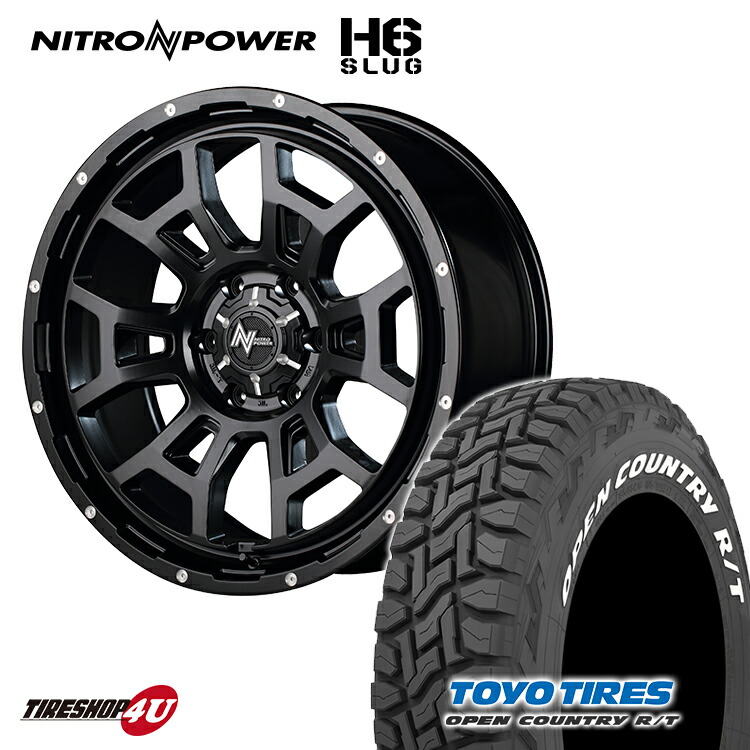 楽天市場】NITRO POWER H12 SHOTGUN 16X6.5J 6/139.7 +38 バレル