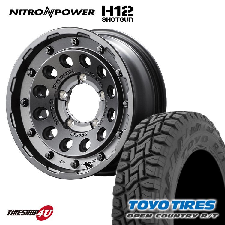 【楽天市場】NITRO POWER H12 SHOTGUN 16X5.5J 5/139.7 +20