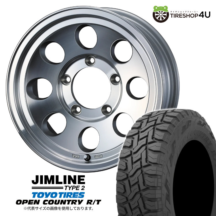 ジムラインタイプ2 16インチジムニーシエラ用ホイール4本セット、[新品未開封] ジムラインタイプ2 16インチジムニーシエラ用ホイール4本セット