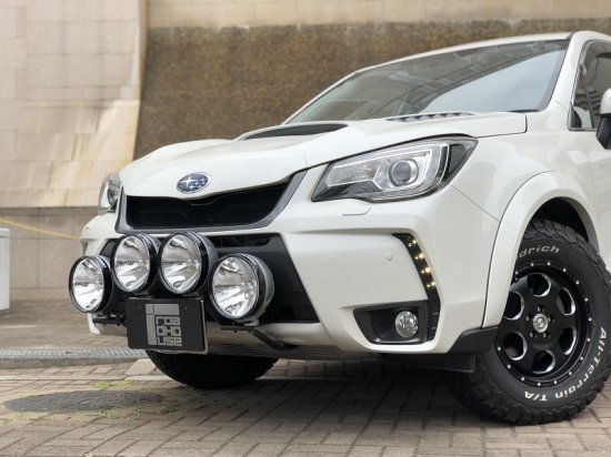 【最大P25倍】フォレスターSJG専用 KADDIS 4灯ランプステー KD-EX12009 ロードハウス FORESTER 改造 カスタム パーツ メーカー直送のため代金引換不可 沖縄、離島への送料はご相談ください。