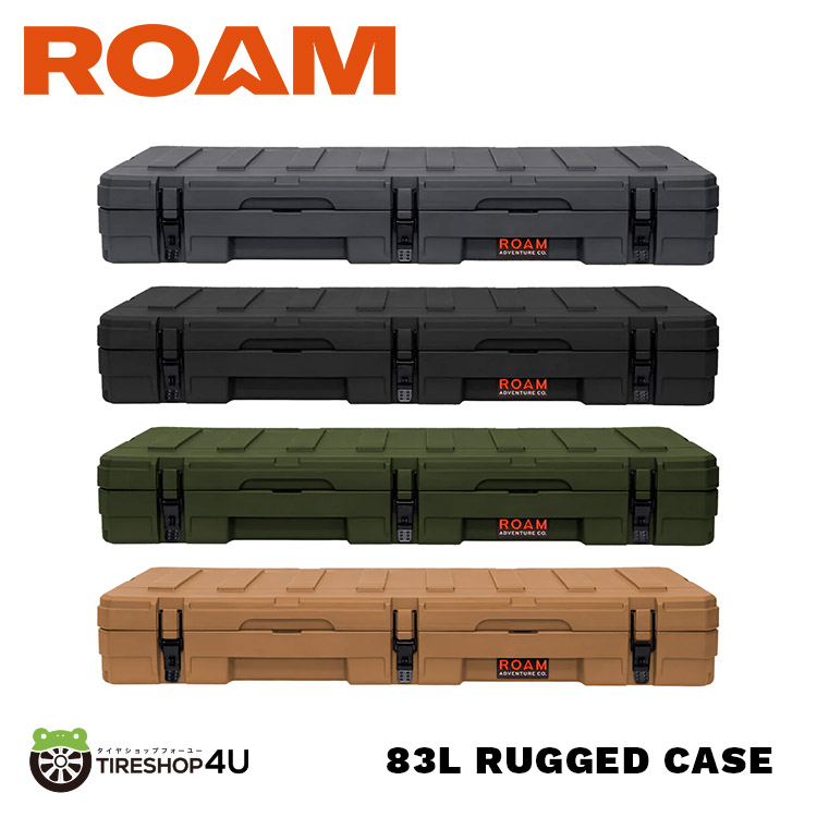 楽天市場】【正規品】 ROAM ADVENTURE CO. RUGGED CASE 95L ローム アドベンチャー ラギットケース 95リットル アウトドア  収納 頑丈 後部座席 荷台 ルーフラック キャンプ レジャー バーベキュー 防塵 防水 おしゃれ かっこいい アメリカ スキー スノーボード  オフロード ...