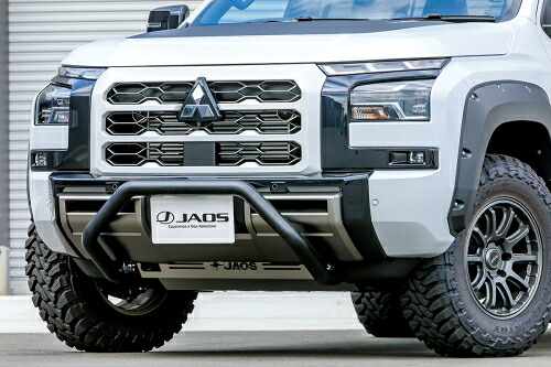 【最大P15倍】JAOS フロントブッシュバー 60 トライトン LC2T系FRONT BUSH BAR 60 TRITON 24+ B B180367BK｜TIRE SHOP 4U 店
