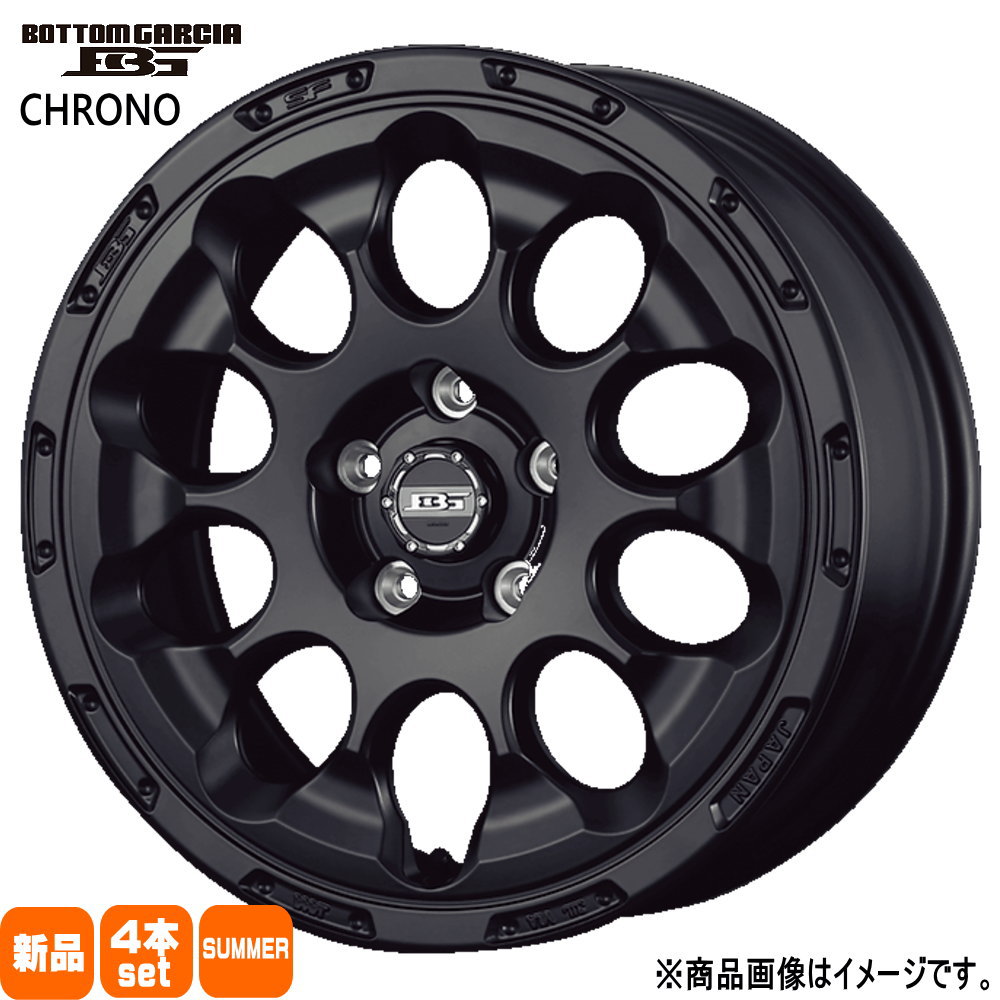 235/65R17 銘柄指定不可 輸入タイヤ 輸入タイヤ 輸入タイヤ 新品 夏用 サマータイヤ ホイール 4本セット KIT JAPAN BOTTOM GARCIA CHRONO 17×7.0+38 5/114.3 17インチ|タイヤショップ78