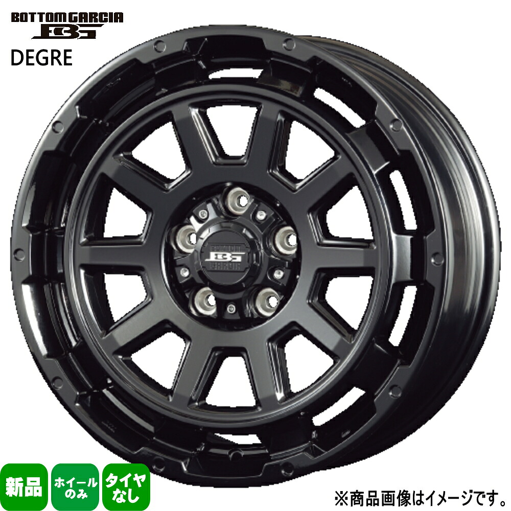 法人配送 4本セット 17×7.0J+40 5/114.3 KIT JAPAN BOTTOM GARCIA DEGRE バトムガルシア ディグレ 新品 17インチ ホイールのみ RAV4/デリカD5/SK系フォレスター/エクストレイル/ヤリスクロス|タイヤショップ78