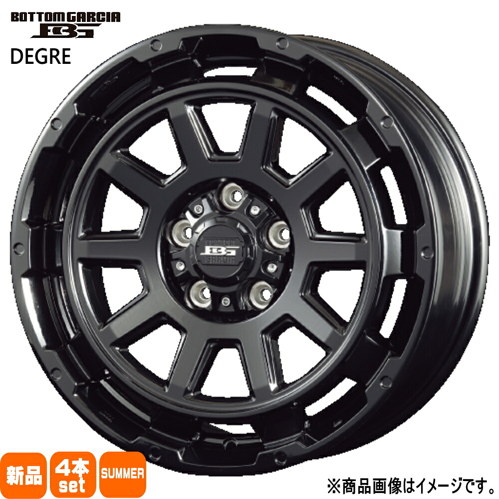 205/55R17 銘柄指定不可 輸入タイヤ 輸入タイヤ 輸入タイヤ 新品 夏用 サマータイヤ ホイール 4本セット KIT JAPAN BOTTOM GARCIA DEGRE 17×7.0+40 5/114.3 17インチ|タイヤショップ78