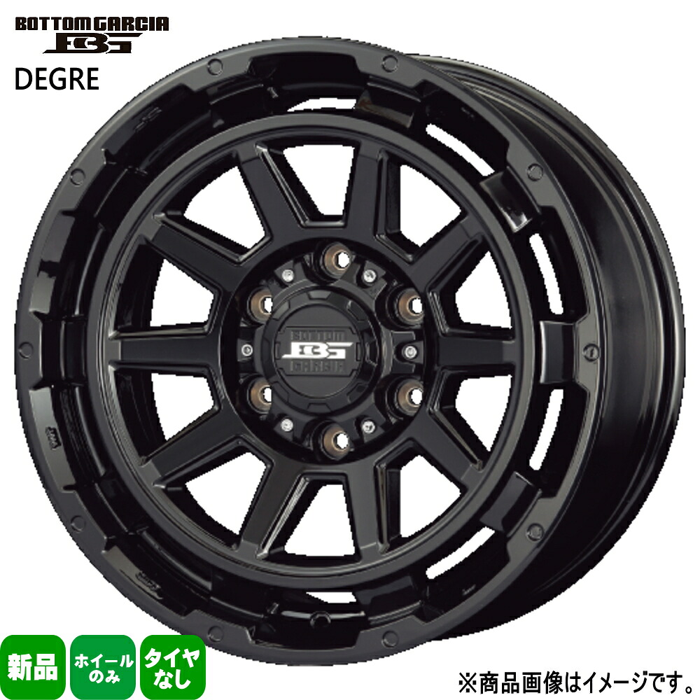 法人配送 4本セット 17&times;8.0J+20 6/139.7 KIT JAPAN BOTTOM GARCIA DEGRE バトムガルシア ディグレ 新品 17インチ ホイールのみ プラド ハイラックス FJクルーザー｜タイヤショップ78 67,276円