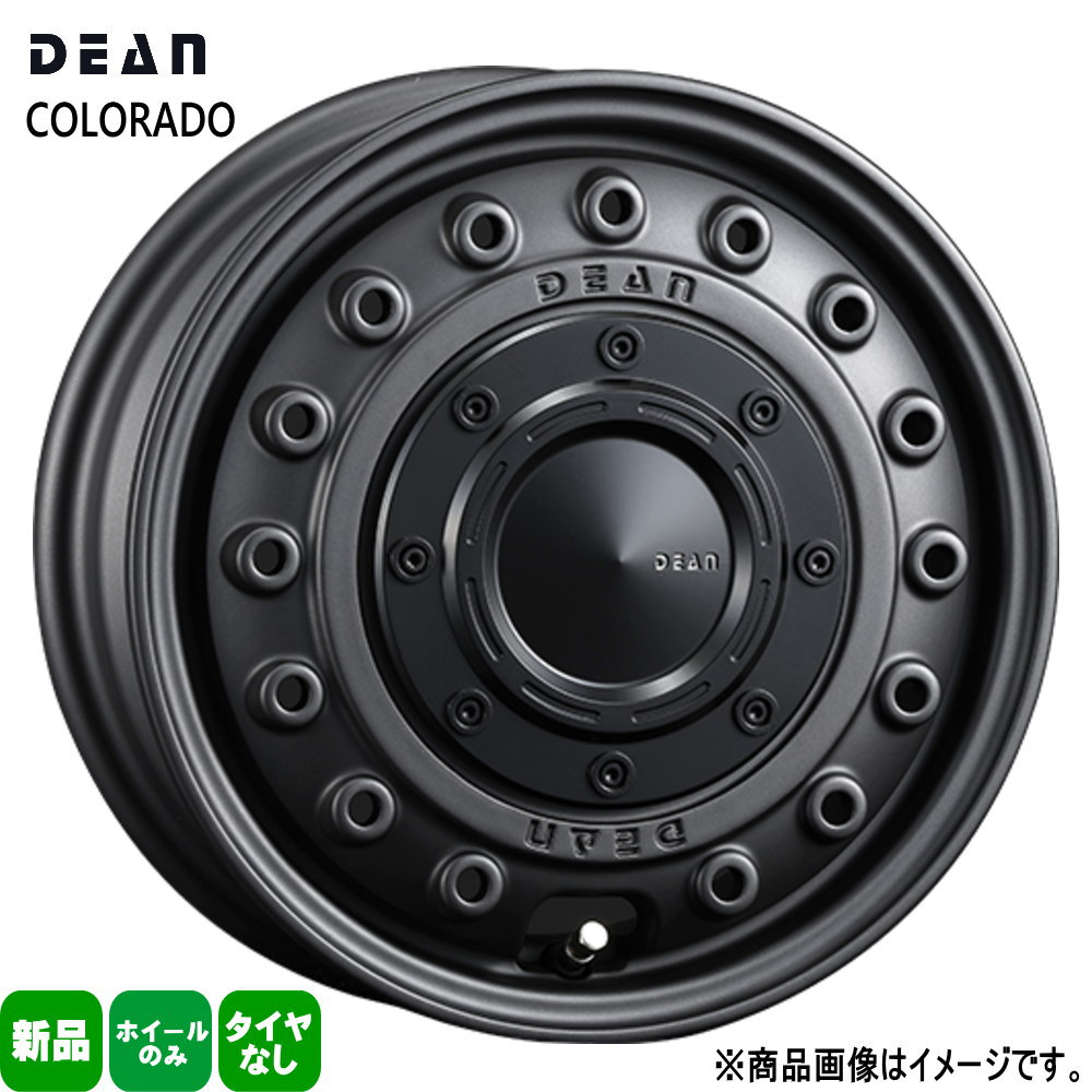 法人配送 4本セット 12&times;4.0J+42 4/100 CRIMSON DEAN COLORADO ディーン コルラド 新品 12インチ ホイールのみ 4本セット 軽トラ 軽バン N VAN アトレー ハイゼット サンバー ピクシストラック｜タイヤショップ78