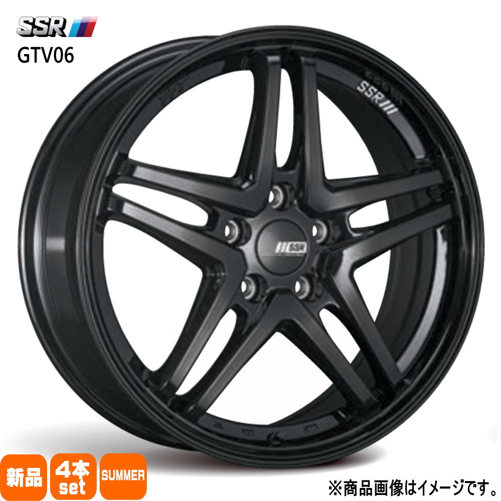 225/50R18 銘柄指定不可 輸入タイヤ 輸入タイヤ 輸入タイヤ 新品 夏用 サマータイヤ ホイール 4本セット SSR GTV06 18×8.0+45 5/114.3|タイヤショップ78