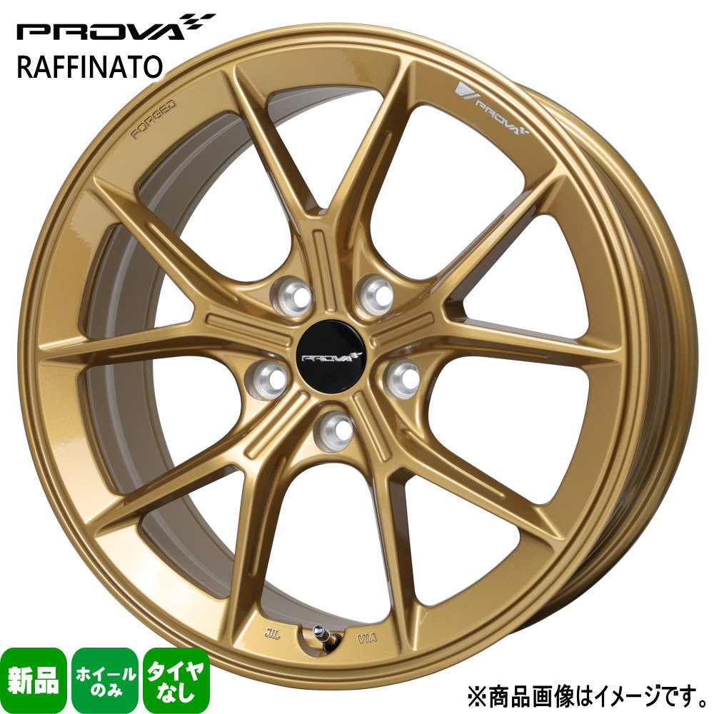 4本セット 18&times;8.5J+42 5/114.3 HOT STUFF CORPORATION PROVA RAFFINATO プローバ ラフィナート 新品 18インチ ホイールのみ スバル WRX-STI｜タイヤショップ78