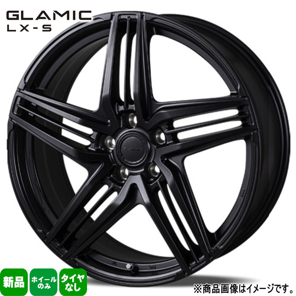 法人配送 4本セット 20&times;7.5J+35 5/114.3 KIT JAPAN GLAMIC LX-S グラミック LXS 新品 20インチ ホイールのみ クラウンクロスオーバー LEXUS IS RC RX RZ｜タイヤショップ78