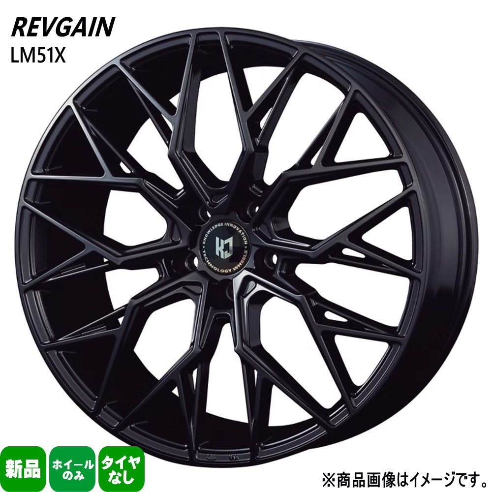 法人配送 4本セット 20&times;8.5J+40 5/120 KIT JAPAN REVGAIN LM51X レヴゲイン LM51X 新品 20インチ ホイールのみ 4本セット 40系 アルファード ヴェルファイア｜タイヤショップ78