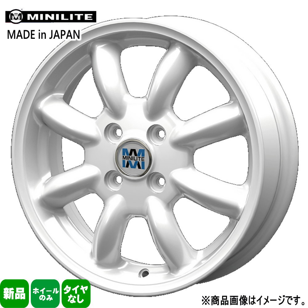 ②　しらしら　品 ミニライト　14インチアルミホイール2本 楽天市場】軽自動車 14インチ 新品 アルミホイール 白 ホワイト