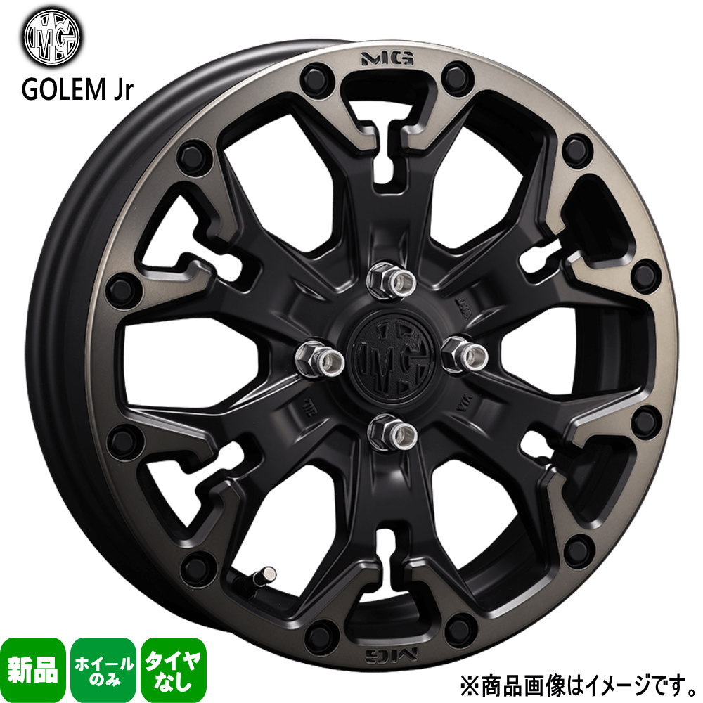 法人配送 法人配送 4本セット 15×4.5J+43 4/100 CRIMSON MG GOLEM Jr マーテルギア ゴーレムジュニア 新品 15インチ ホイールのみ 4本セット 軽自動車 タント ムーヴ ウェイク N BOX スペーシア デリカミニ サクラ デイズ ルークス|タイヤショップ78