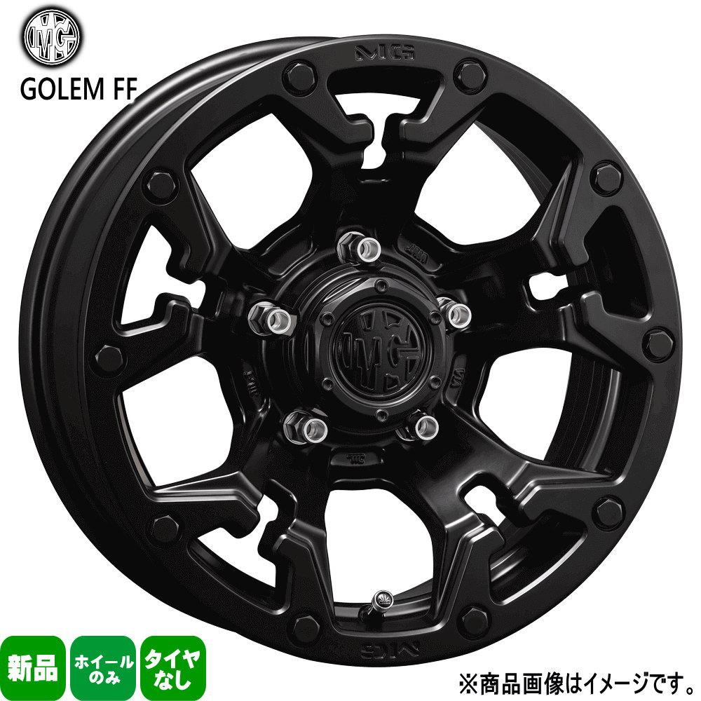 法人配送 法人配送 4本セット 16×5.5J+20 5/139.7 CRIMSON MG GOLEM FF マーテルギア ゴーレムFF 新品 16インチ ホイールのみ 4本セット ジムニー|タイヤショップ78