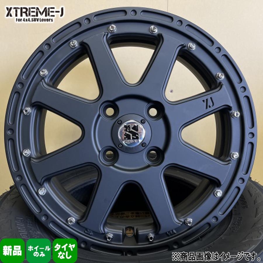 法人配送 4本セット 15×4.5J+43 4/100 MLJ XTREME-J エクストリームJ 新品 15インチ ホイールのみ ハスラー ウェイク デリカミニ スペーシアギア|タイヤショップ78