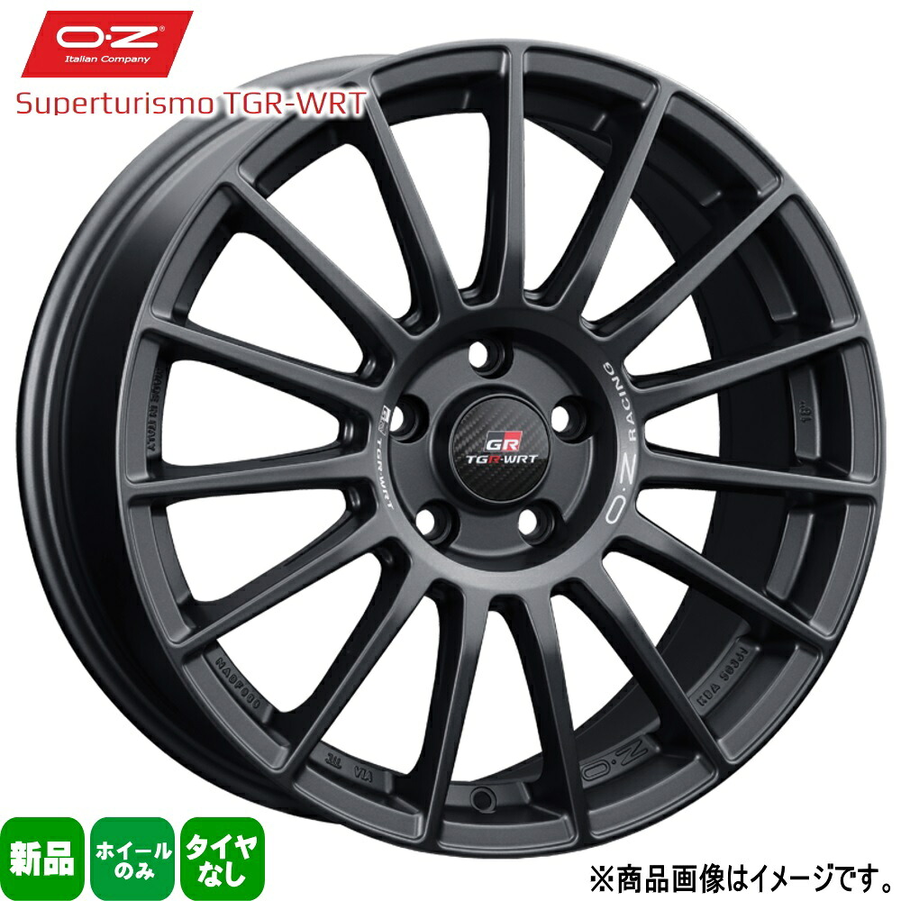 法人配送 4本セット 18×8.0J+50 6/139.7 OZ RACING Superturismo TGR-WRT スーパーツーリズモ TGR WRT 新品 18インチ ホイールのみ トヨタ 300系ランドクルーザー GR SPORT|タイヤショップ78