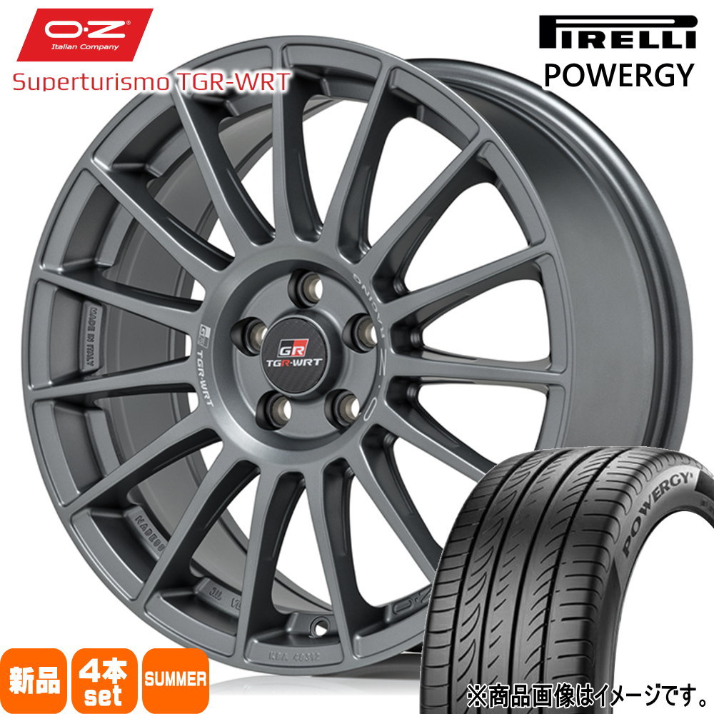 235/50R18 97V パワジー POWERGY ピレリ PIRELLI 新品 夏用 サマータイヤ ホイール 4本セット OZ RACING Superturismo TGR-WRT 18×8.0+38 5/114.3 18インチ|タイヤショップ78