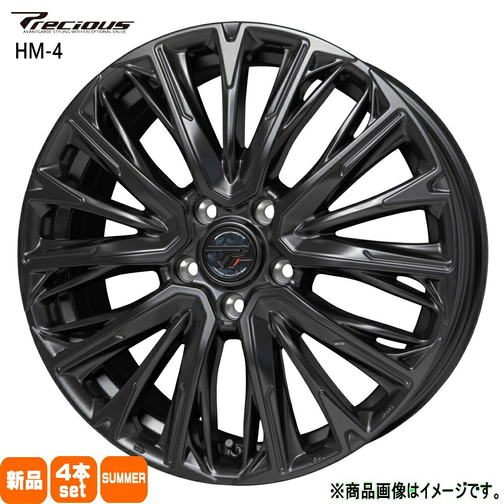 235/40R18 銘柄指定不可 輸入タイヤ 輸入タイヤ 輸入タイヤ 新品 夏用 サマータイヤ ホイール 4本セット HOT STUFF CORPORATION Precious HM-4 18×8.0+42 5/114.3|タイヤショップ78