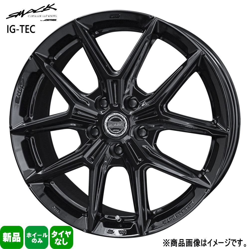 4本セット 18&times;7.5J+39 5/120 共豊コーポレーション SMACK IG-TEC スマック IG-TEC 新品 18インチ ホイールのみ 4本セット トヨタ 40系 アルファード ヴェルファイア｜タイヤショップ78