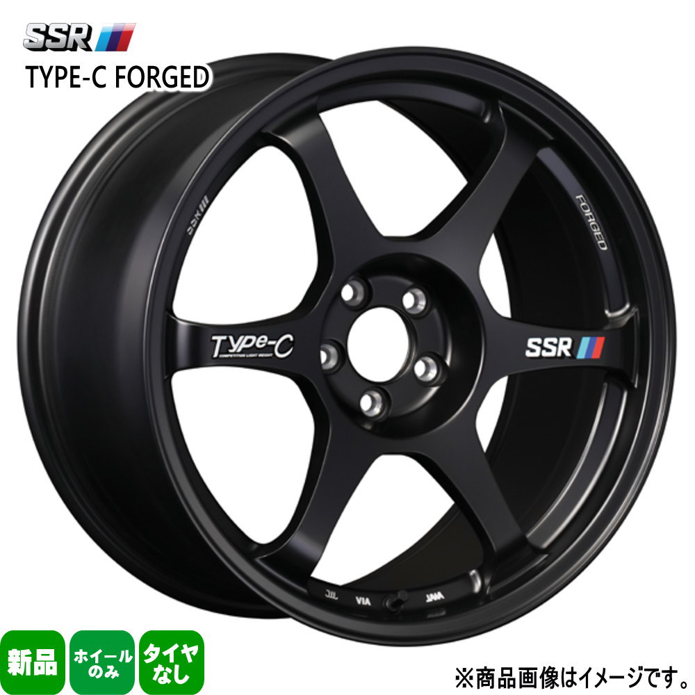 カーショップ配送 4本セット 18&times;10.5J+15 5/114.3 SSR Type-C FPRGED タイプC フォージド 新品 18インチ ホイールのみ 4本セット GT-R R35｜タイヤショップ78