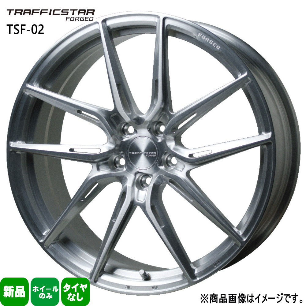 4本セット 19&times;8.0J+35 5/114.3 HOT STUFF CORPORATION TRAFFICSTAR FORGED TSF-02 トラフィックスター フォージド TSF02 新品 19インチ ホイールのみ RAV4 アルファード ヴェルファイア｜タイヤショップ78