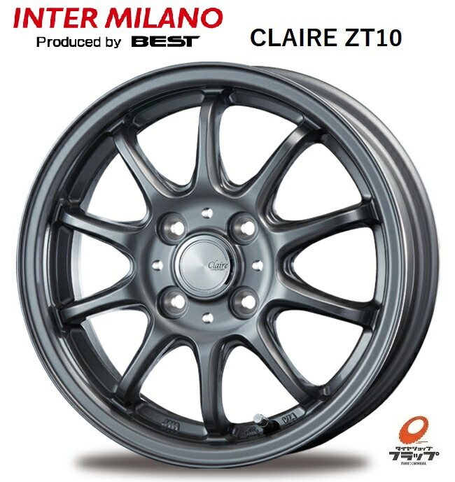 楽天市場】送料無料 4本セット ホイールのみ インターミラノ ベスト