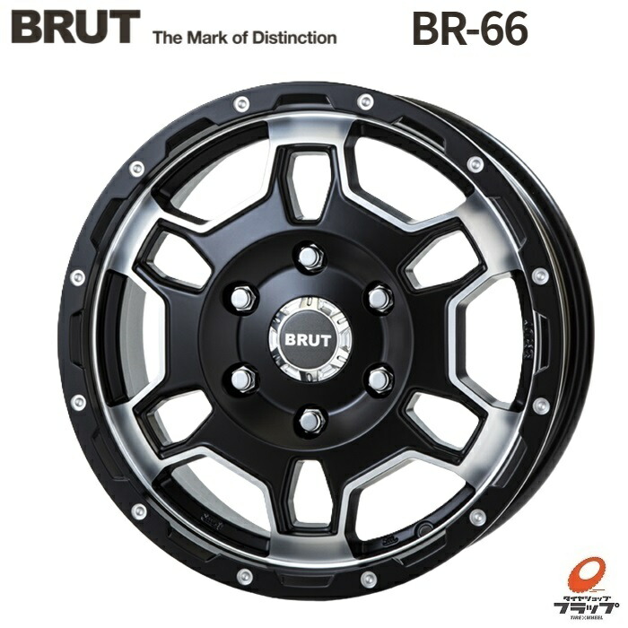 新品】TRISTAR BRUT BR-44 トライスター ブルート 16インチ 4本 6.5