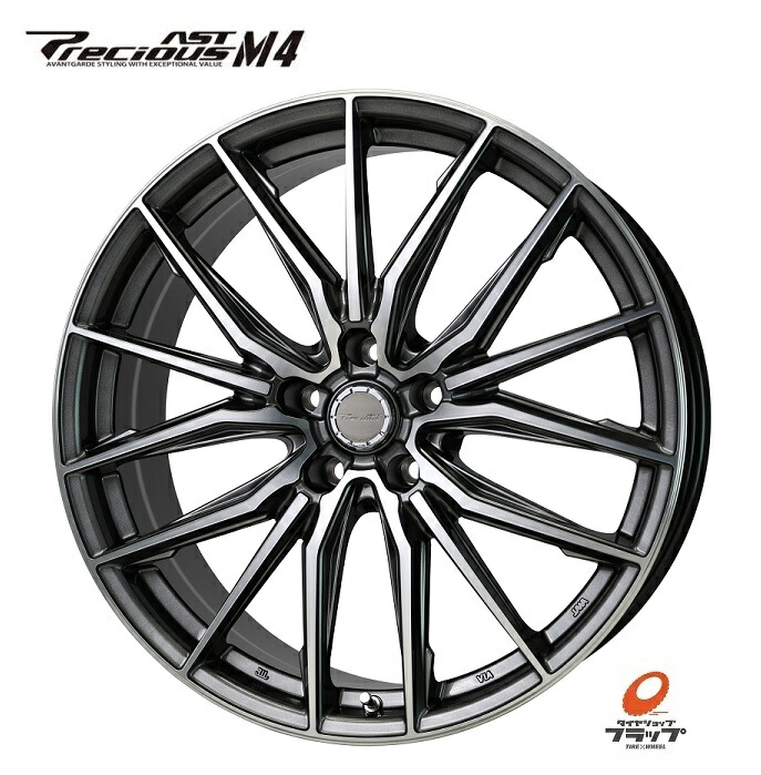 CA108 ホットスタッフ プレシャス　　20ｘ8.5J 43 114.3　5穴 CA108 ホットスタッフ プレシャス 20x8.5J 43 114.3 5穴 CA108 ホット