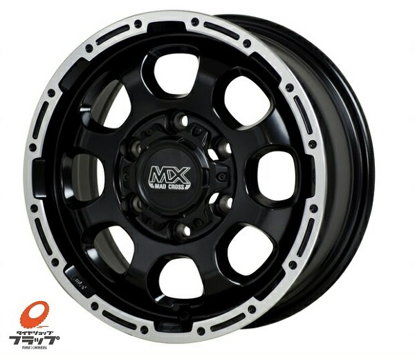 楽天市場】ホットスタッフ マッドクロス グレイス GB/P 15x4.5J+45 4