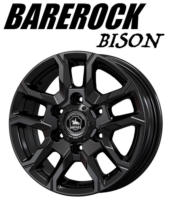 楽天市場】送料無料 4本セット KITジャパン BAREROCK BISON ベアロック