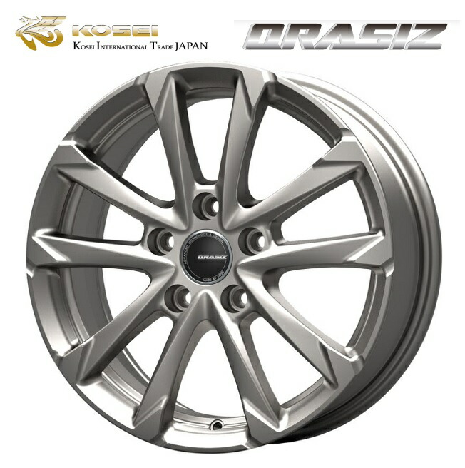 KOSEI Racing 15インチホイールセット 楽天市場】KOSEI K1 Racing.REV マッドブラック 15インチ 4H100