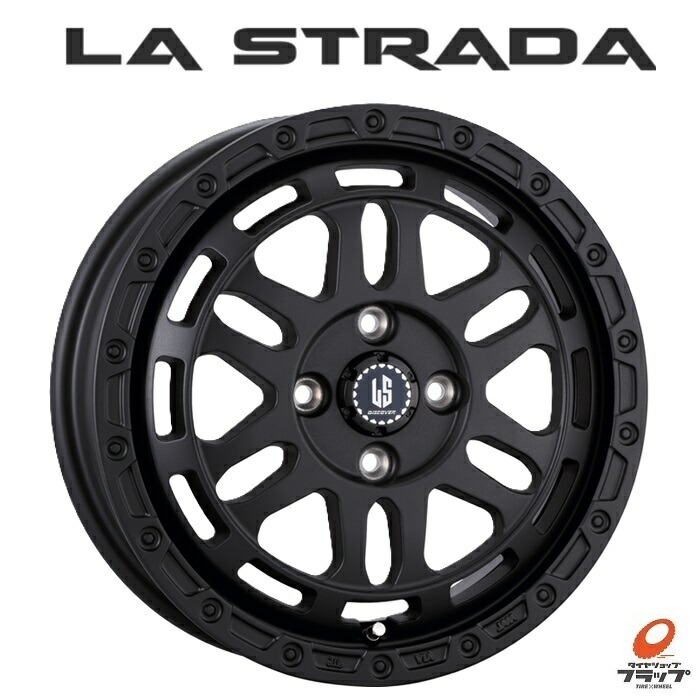 楽天市場】4本セット ホイールのみ LA STRADA DISCOVER リンクル