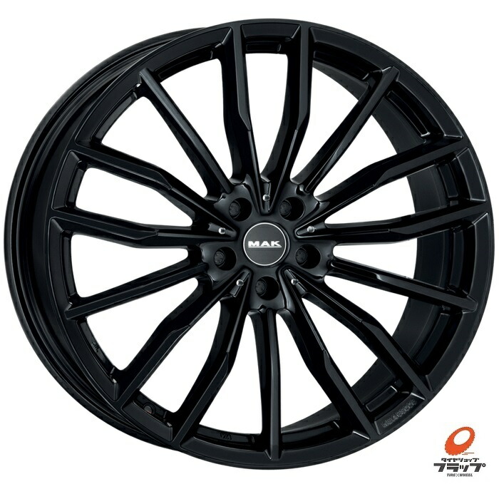 楽天市場】4本セット ホイールのみ MAK STURM グロスブラック 21