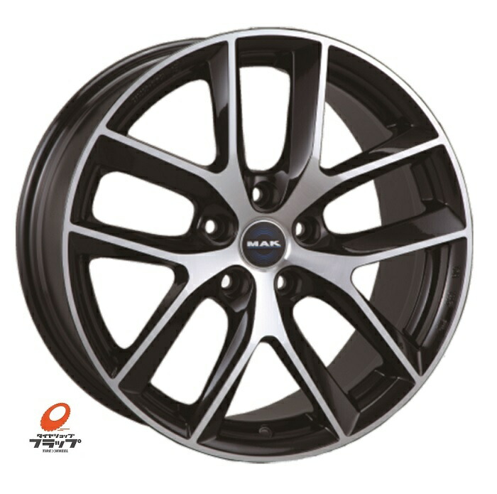 4本セット　ホイールのみ　MAK VOLTAGE FF マック ボルテージ エフエフ　20x8.5+38 5H114.3 ハブ径64.1(専用)　軽量フローフォーミング製法 テスラ純正センターキャップ対応 純正ナット対応 車種専用設計 送料無料～（条件あり）　阿部商会