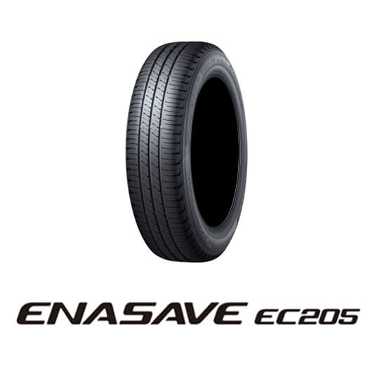 【ゴムバルブ付き！】DUNLOP (ダンロップ) ENASAVE EC205 エナセーブ 165/55R14 72V 低燃費 スタンダード ウェット性能 サマータイヤ 1本 【奇数本のご注文不可！】｜品川ゴム 通販部