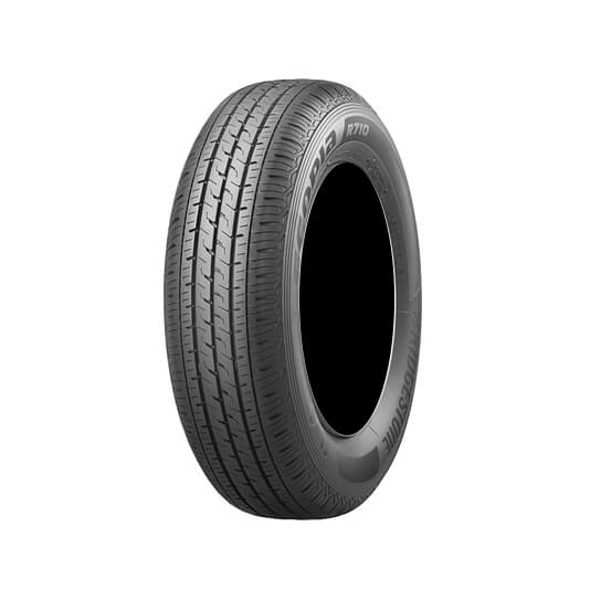 【ゴムバルブ付き！】BRIDGESTONE (ブリヂストン) ECOPIA エコピア R710 185/75R15 106/104N 商用バン・小型トラック 低燃費 サマータイヤ 1本 【奇数本のご注文不可！】