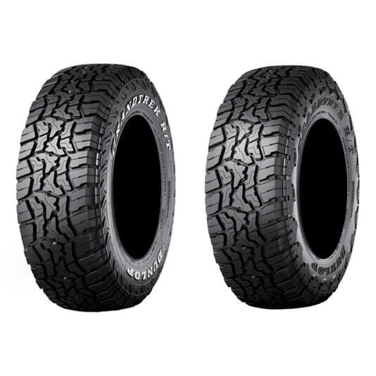 【ゴムバルブ付き！】DUNLOP (ダンロップ) GRANDTREK グラントレック R/T01 LT265/70R17 118/115Q WL ラギッドテレーン サマータイヤ 1本 【奇数本のご注文不可！】