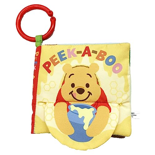 【期間限定ポイントUP】タカラトミー(TAKARA TOMY) ディズニー Dear Little Hands めくってパリパリいないいないばあ 布えほん くまのプーさん画像