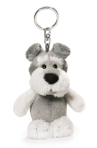 【期間限定ポイントUP】【NICI】 キーリング BB シュナウザー 10? ビーンバッグ ぬいぐるみ ミニサイズ キーホルダー画像
