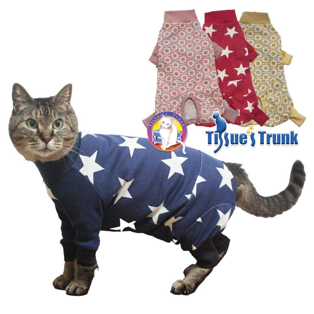 楽天市場】猫用 スーパーガードスーツ Lサイズ 傷舐め防止ウェア