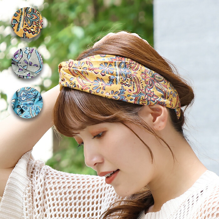 LeleSadoughi ヘアーバンド ヘッドバンド デニム ヘアアクセ LIGHT DENIM HEADBAND - Lele Sadoughi