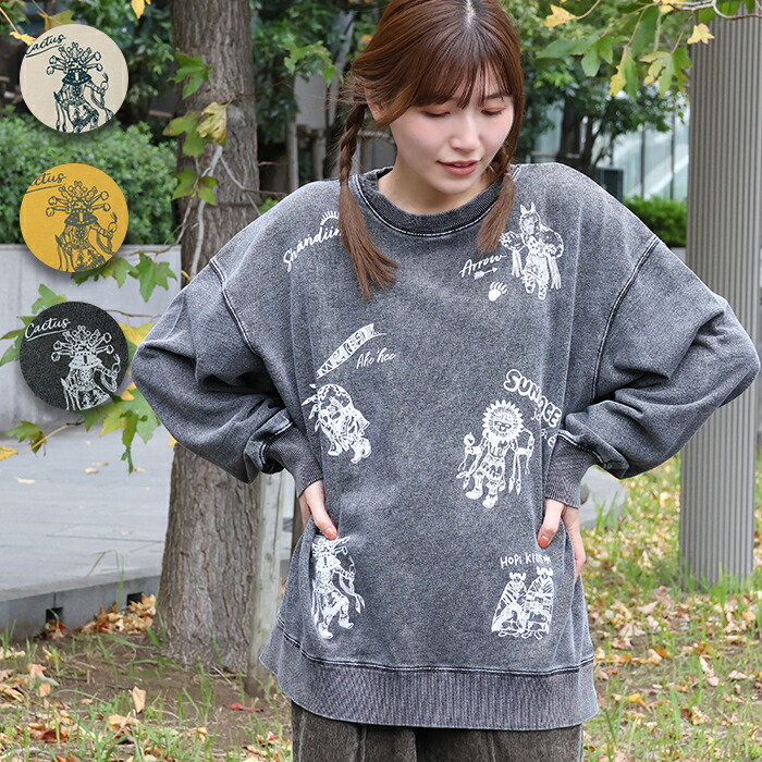 楽天市場】スケッチ刺繍ハーフジッププルオーバー ／ スウェット