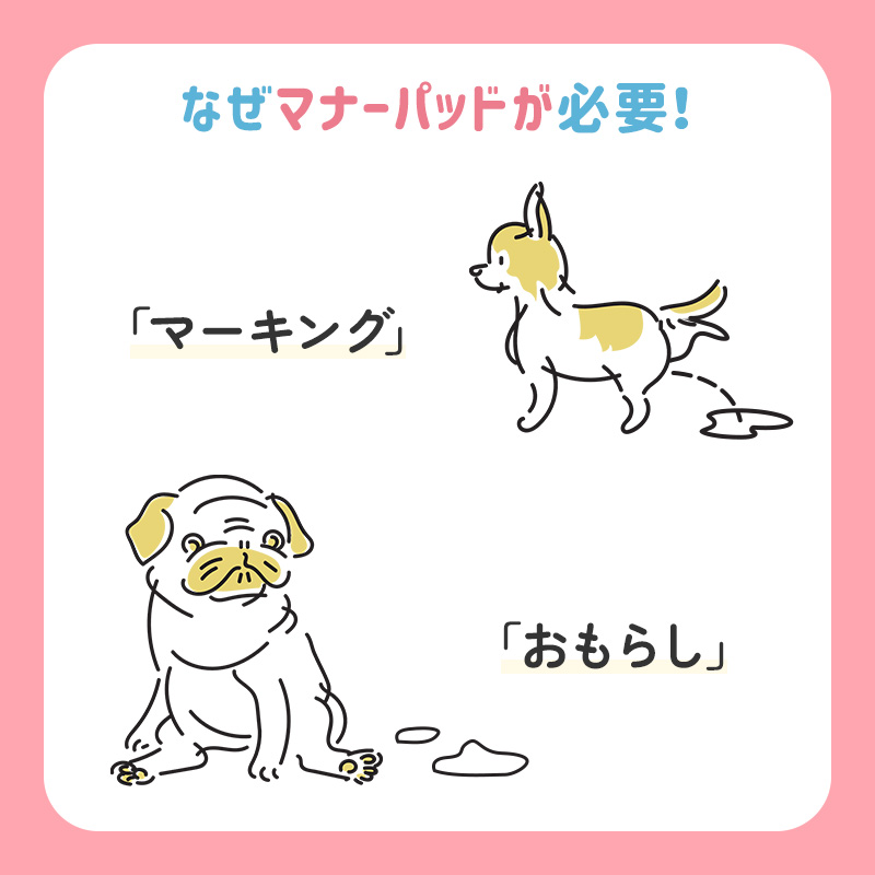 時間限定＆P5倍】＼楽天1位！／MWPO マナーパッド マナーおむつ 犬 S