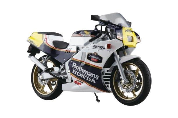 青島文化教材社(AOSIMA) スカイネット 1/12 完成品バイク ホンダ NSR250R SP '88 セイシェルナイトブルー/ホワイト